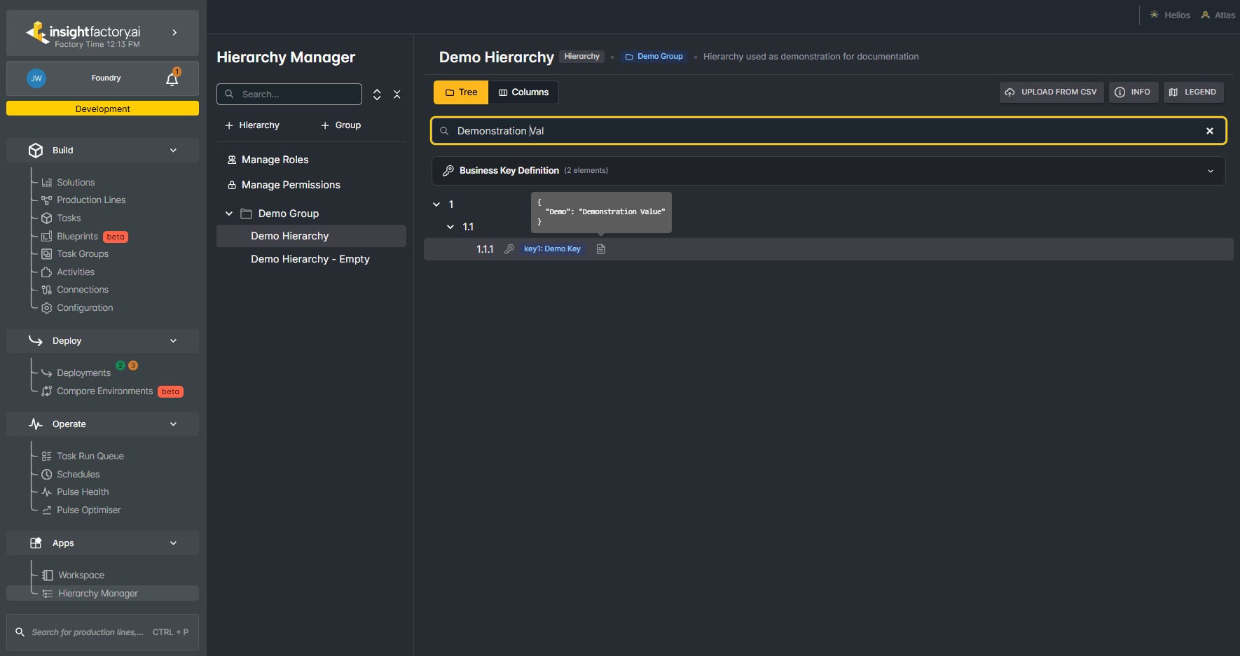 Tree view node search